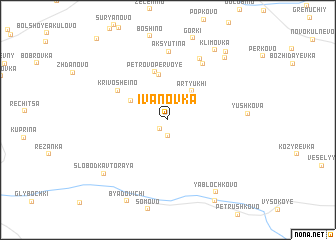 map of Ivanovka