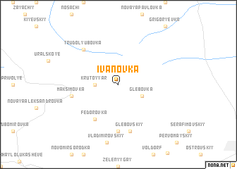 map of Ivanovka