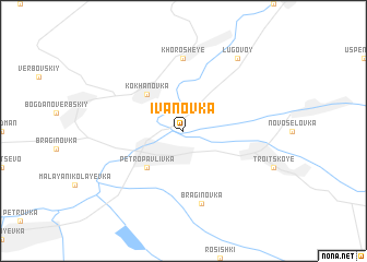 map of Ivanovka