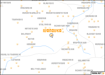 map of Ivanovka