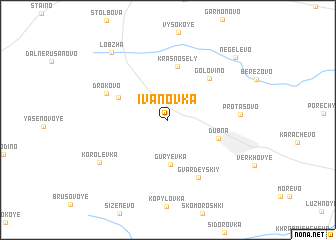 map of Ivanovka