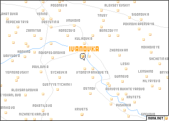 map of Ivanovka