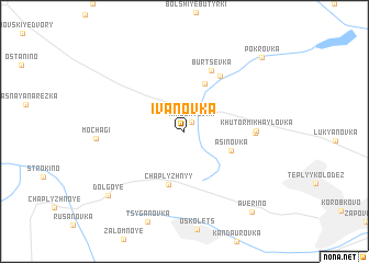 map of Ivanovka