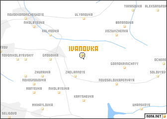 map of Ivanovka