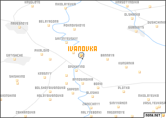 map of Ivanovka