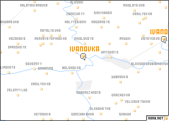 map of Ivanovka