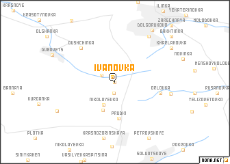 map of Ivanovka