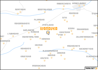 map of Ivanovka