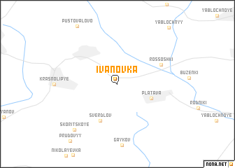 map of Ivanovka