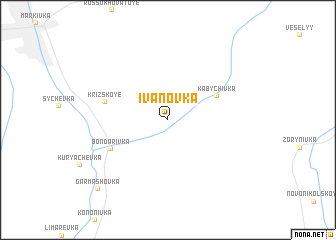 map of Ivanovka