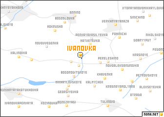 map of Ivanovka