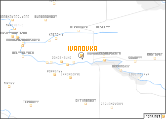 map of Ivanovka