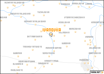 map of Ivanovka