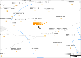 map of Ivanovka