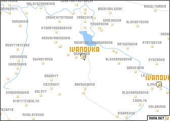 map of Ivanovka