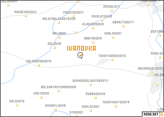 map of Ivanovka