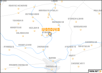 map of Ivanovka