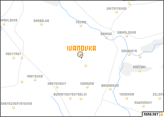 map of Ivanovka