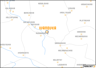 map of Ivanovka