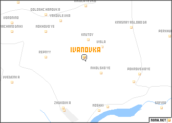 map of Ivanovka