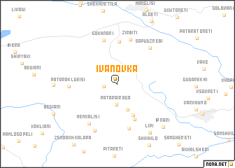 map of Ivanovka