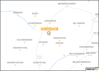 map of Ivanovka