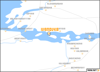 map of Ivanovka