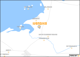 map of Ivanovka