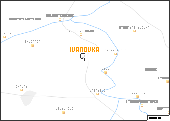 map of Ivanovka