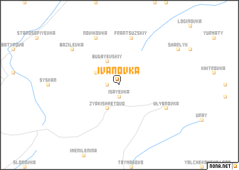 map of Ivanovka