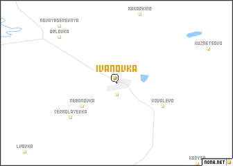 map of Ivanovka