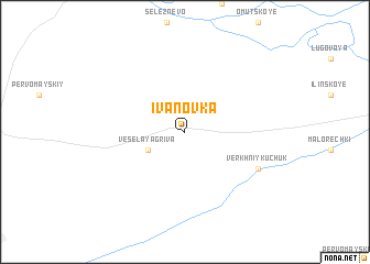 map of Ivanovka