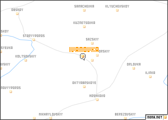 map of Ivanovka