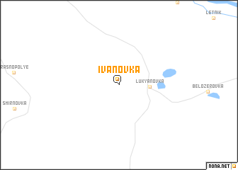 map of Ivanovka
