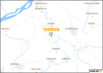 map of Ivanovo