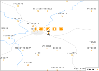 map of Ivanovshchina