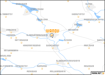 map of Ivanov