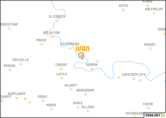 map of Ivan