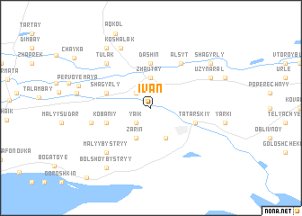 map of Ivan