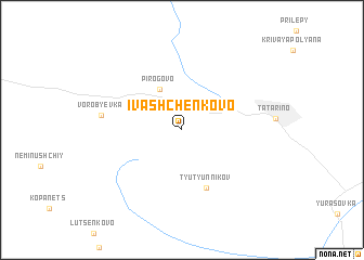 map of Ivashchenkovo