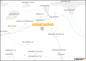 map of Ivashchenko