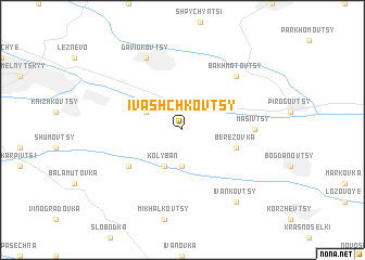 map of Ivashchkovtsy