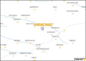 map of Ivashchuki