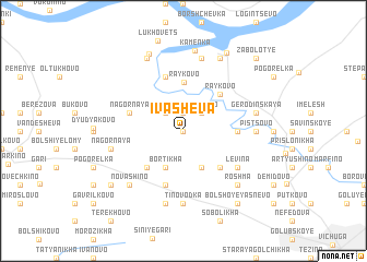 map of Ivashëva
