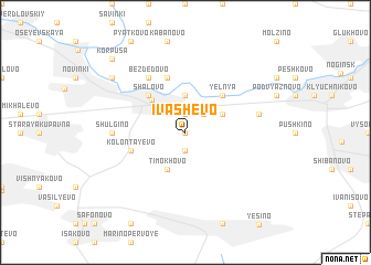 map of Ivashëvo