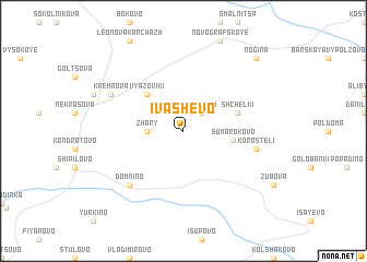 map of Ivashëvo