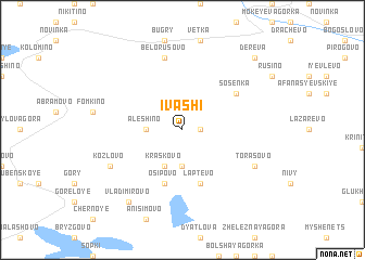 map of Ivashi