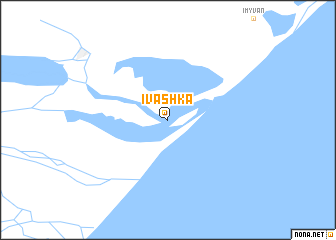 map of Ivashka