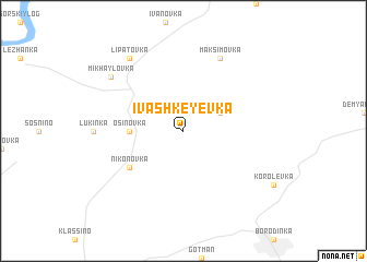 map of Ivashkeyevka