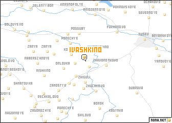 map of Ivashkino